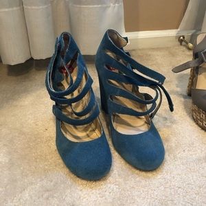 Mary Janes with snap closures